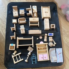 Wooden Dolls House Furniture