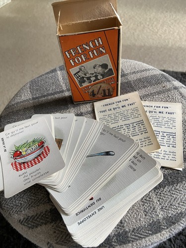 French for fun - french, vintage
