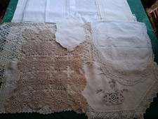 JOB LOT OF 10 VINTAGE BEIGE