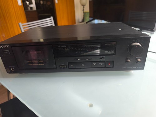 Sony stereo cassette deck - cassette,