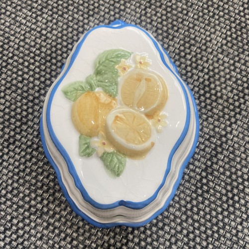Vintage ceramic hand painted - hand,