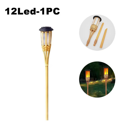 Solar lamps led flame effect - lamps,