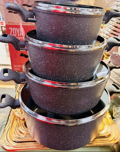 Non stick cookware pot - stick, 4