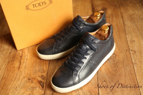 Tod tods brown leather shoes - leather,