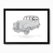 Ford Prefect E493A Art Print