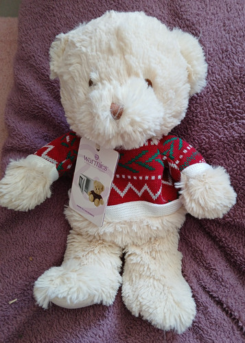 Warmies cream teddy - cream,
