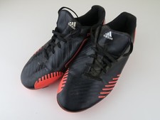 adidas G65115 Predito Black Red Kids Football Soccer Cleats UK SIZE 5