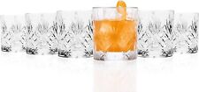 RCR Melodia Set of 6 Crystal Short Glasses  230ml Water Tumblers