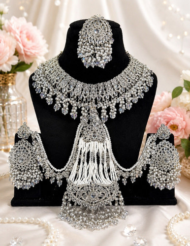 Silver plated clear - plated, round