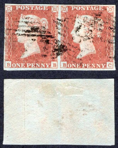 1841 penny red - 1841, (bb/bc)