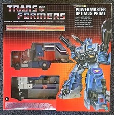Transformers G1 2002 Reissue Powermaster Optimus Prime W/Apex Armour Boxed 