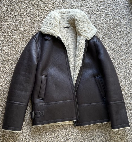 Men faux leather aviator - men's,