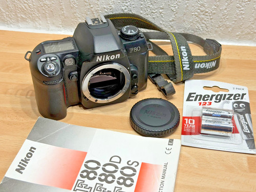 Nikon f80 black camera - nikon, body