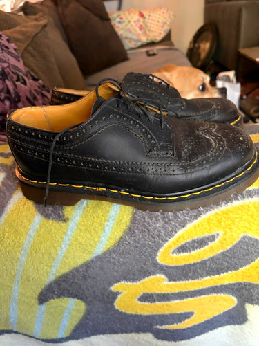 Martens black leather - dr.,