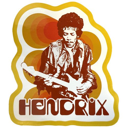 Jimi hendrix sticker - jimi, &