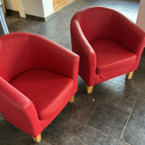 Set red faux - set,