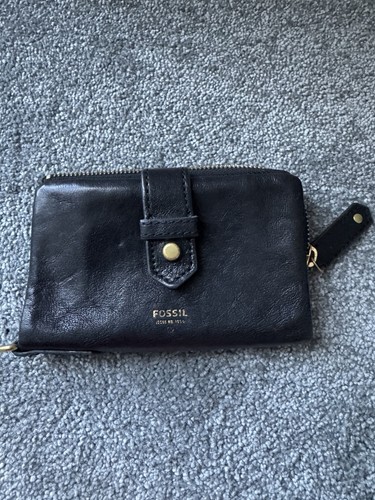 Fossil black leather - fossil,