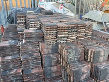 Reclaimed handmade Clay Plain tiles .40 Each. All In Very Good Collection Only.