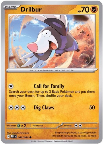 Pokémon tcg drilbur - -,