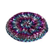 Stylish Colorful Sequins Beret
