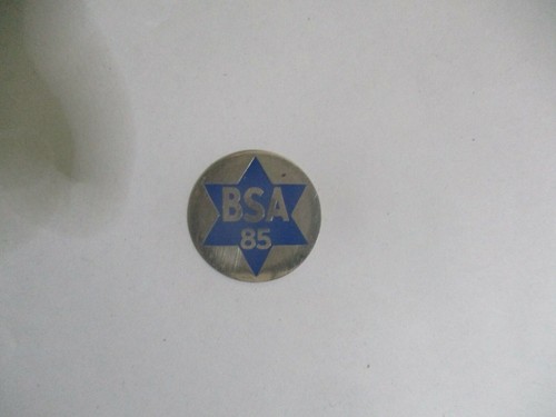 Nameplate sign bsa - sign, 85