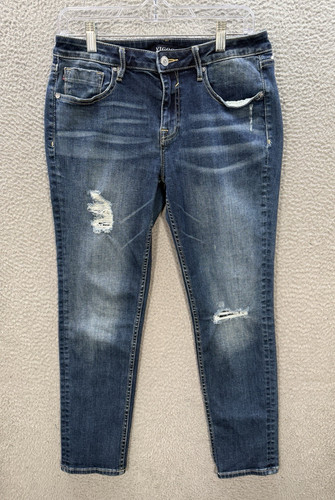 Vigoss jeans womens 29x27 blue - jeans,