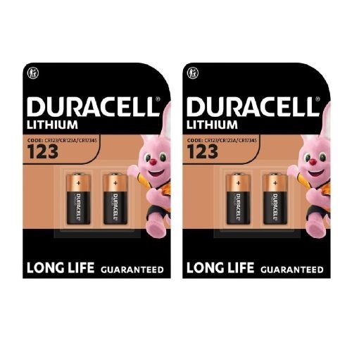 Duracell cr123 lithium - duracell,