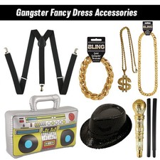 Gangster Fancy Dress Costume