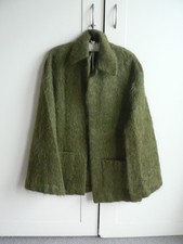 Vintage green mohair wool - vintage,