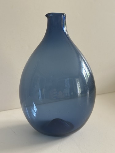 Timo sarpaneva bird vase blue - sarpaneva,