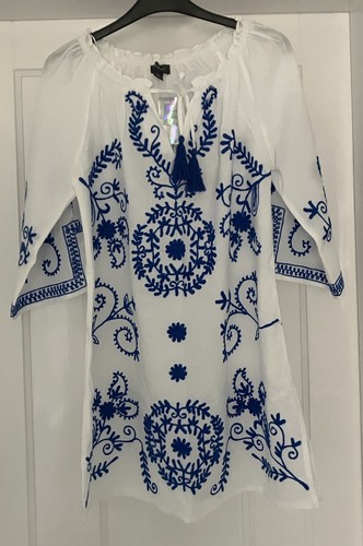 Beach kaftan cover - kaftan/cover, blue