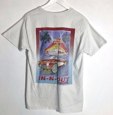 Vintage In N Out Burger T-Shirt Men’s M Fisherman's Wharf California Fast Food 