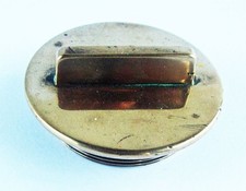 Vintage Polished Car Radiator Cap Solid Brass Classic Car Automobilia