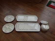 Eternal Beau Spoon Rest x 2, Coasters in Holder, Sandwich Tray's x2