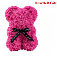 Eternal Rose Teddy Bear Gift