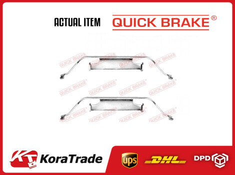 Brake pad fitting kit rear - brake,