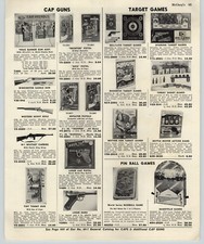 1964 PAPER AD Hubley Toy Cap