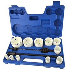 17pc Bimetal Hole Saw Cutter