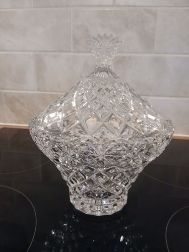 Vintage pressed clear glass - vintage,