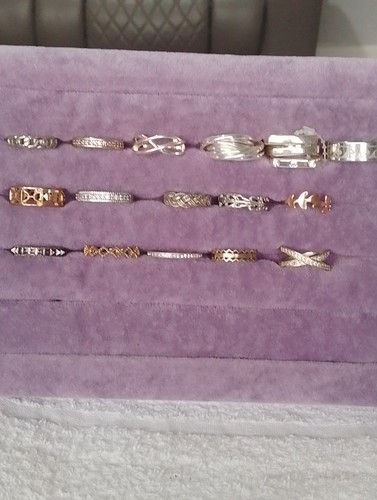 Job lot mixed rings - job,