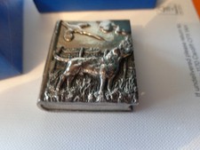Silver scenes vintage pill - scenes,