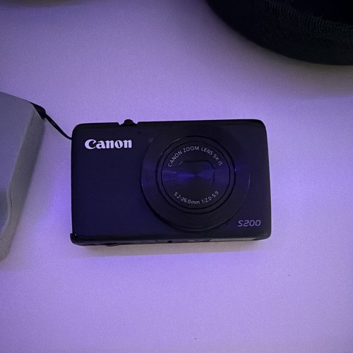 Canon powershot s200 - canon, black