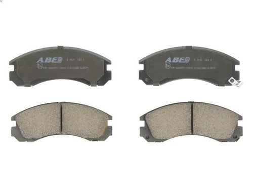 Brake pad set disc - disc, abe