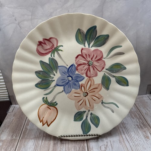 Blue ridge pottery - blue, champagne