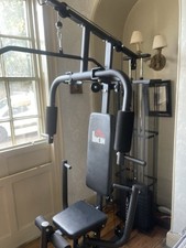 HOMCOM Multi Gym Fitness Equipment Exercise Machine with 45kg Weight Stack