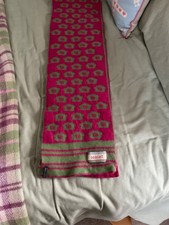 Sea Salt Cerise/Green Wool