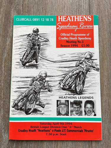 Cradley heath heathens april - heath,
