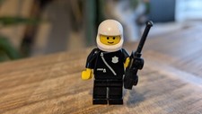 Lego Police Man Mini Figure With Walkie Talkie