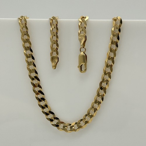 Solid 9ct gold men 5mm - solid,