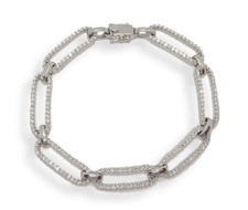 14K White Gold Over 3.97 Carat